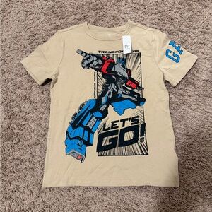 GAP Beige Transformers Graphic Tee